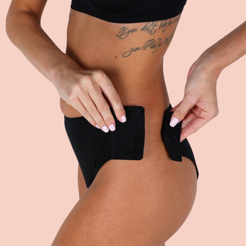 Delia - Periodenunterwäsche (Cheeky mit Verschluss)