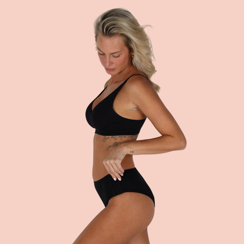 Delia - Periodenunterwäsche (Cheeky mit Verschluss)