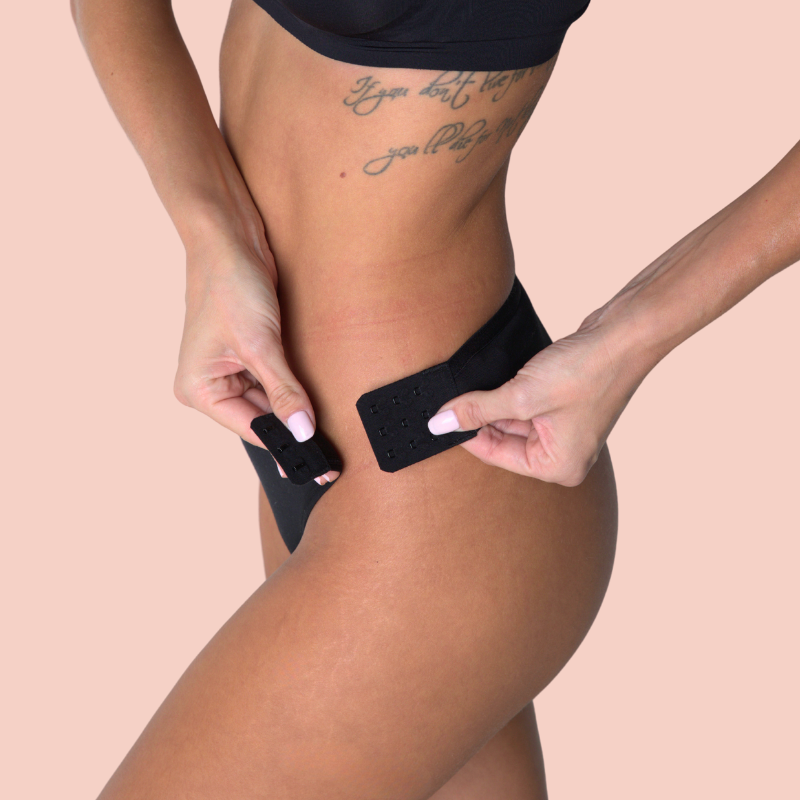 Livia - Periodenunterwäsche (String mit Verschluss)